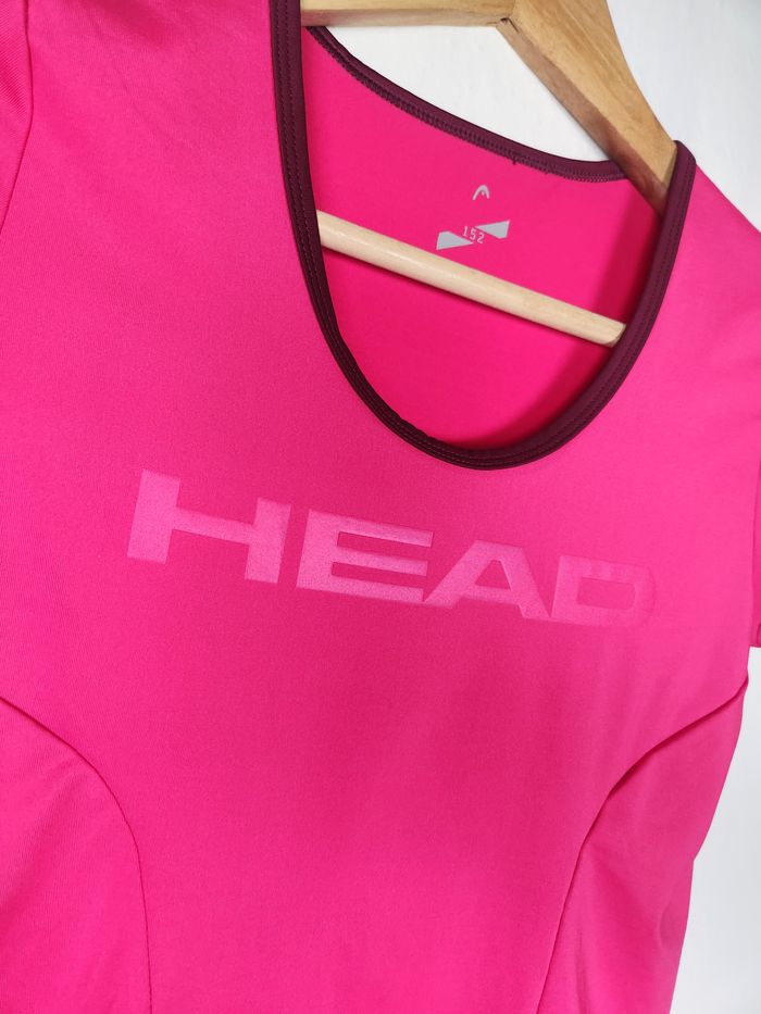 T-shirt de Sport Head - Rose - Taille 12 ans (152 cm) - photo numéro 2