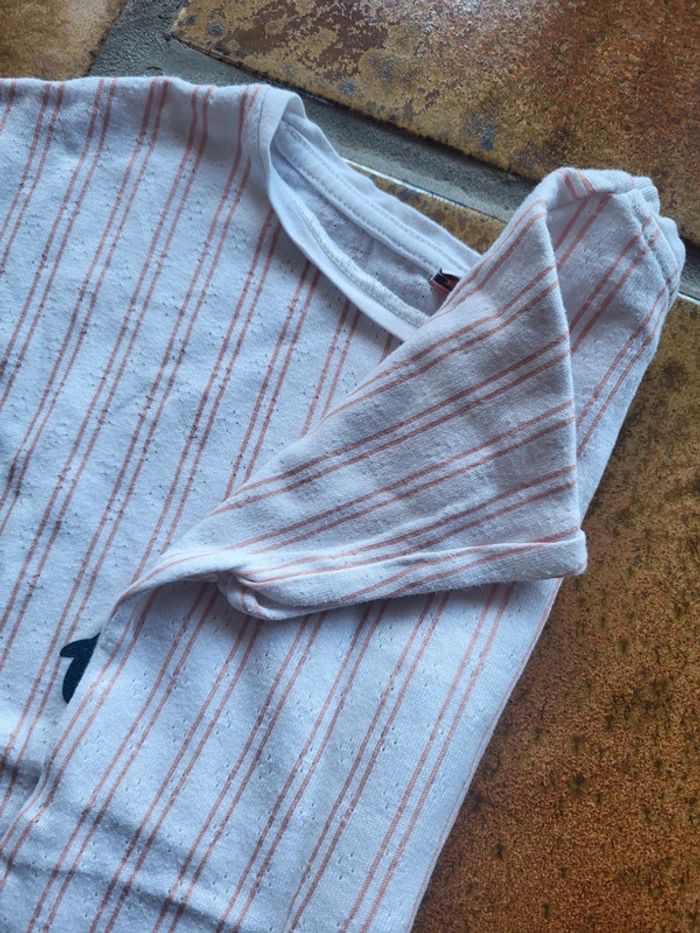 Lot de 2 tee-shirts été fille 6ans sergent major tao - photo numéro 7