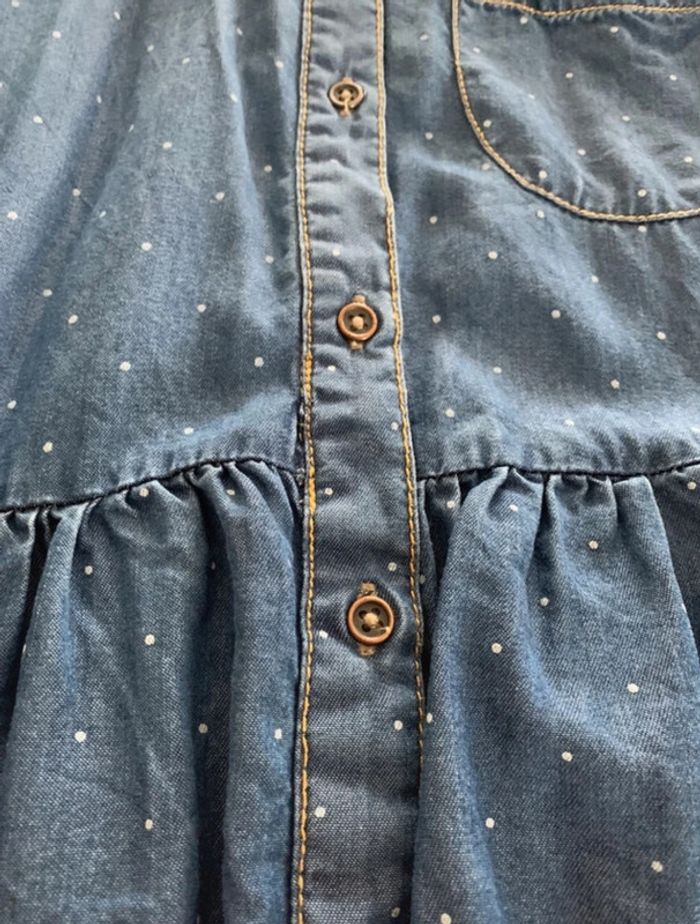 Robe jeans mi-saison 8ans - photo numéro 5
