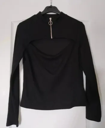 Haut original noir Jennifer taille L