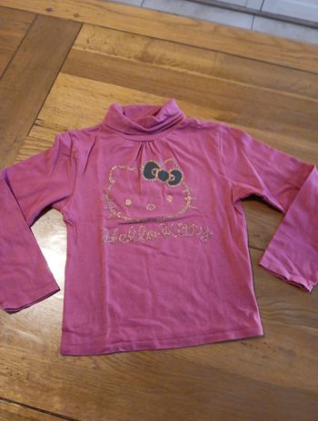 Sous pull Hello Kitty 5-6 ans (3)
