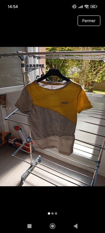 tee shirt manche courte enfant 