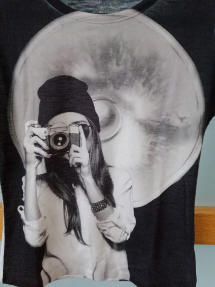 T-shirt Tshirt manches courtes Fille 8 ans - photo numéro 2