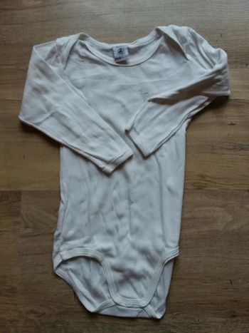 Body manches longues mixte Petit Bateau 36 mois