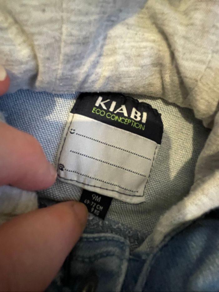 Veste chaude en jeans - photo numéro 2