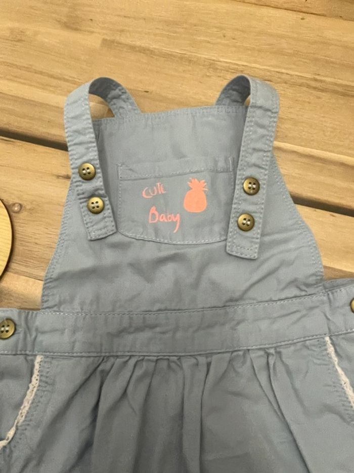 Robe bleu gris in extenso 18 mois - photo numéro 6