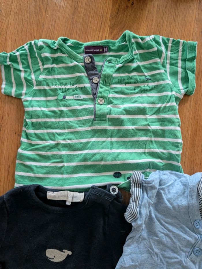 Lot 5 tee-shirt manches courtes garçon Sergent Major, Du pareil au Même, Orchestra - photo numéro 6