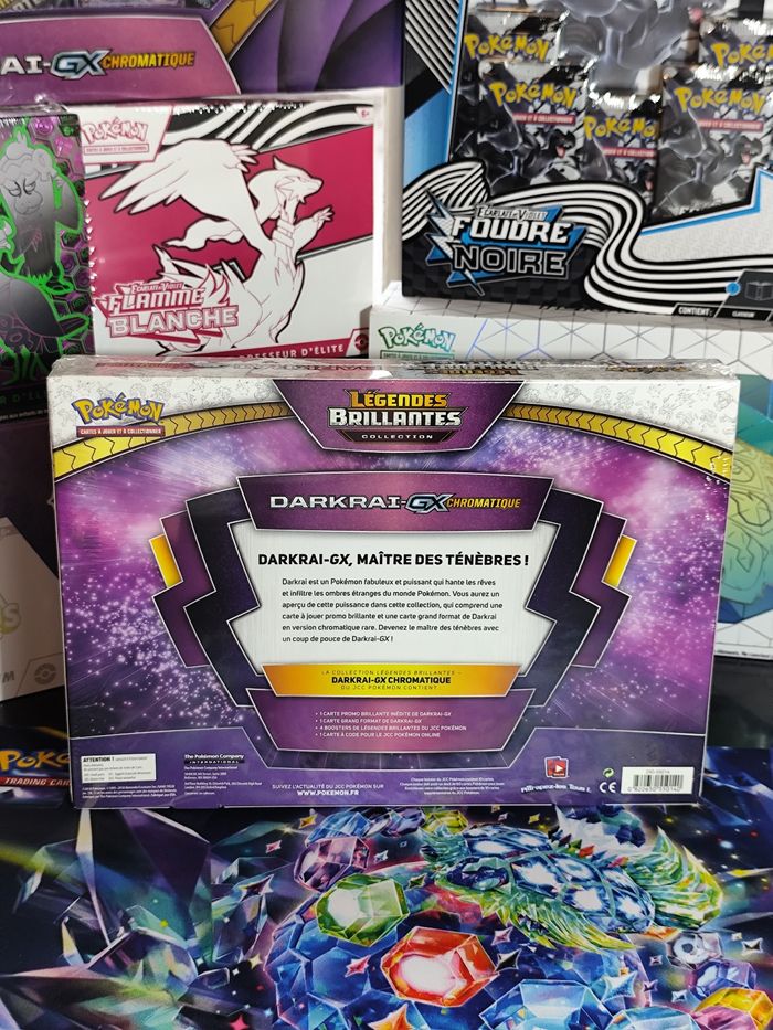 Coffret Darkrai-GX chromatique Légendes brillantes SL3.5 - photo numéro 2