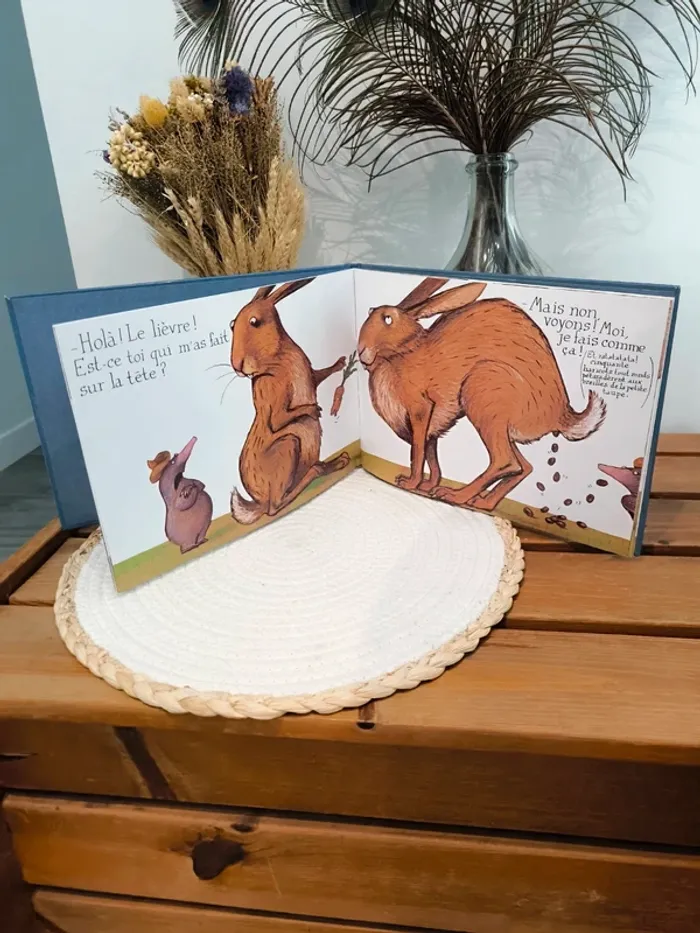Livre de la petite taupe qui voulait savoir qui lui avait fait sur la tête - photo numéro 3