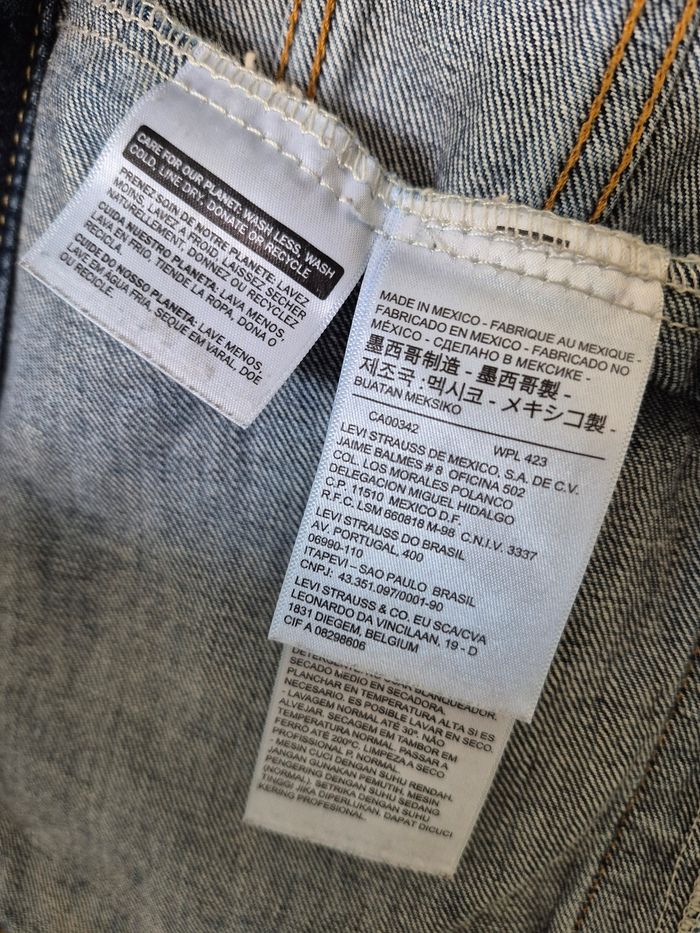 Veste en jean Levi's taille S - photo numéro 7