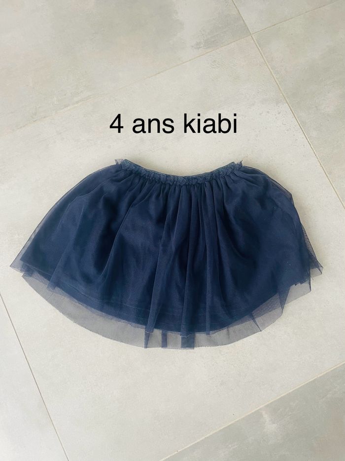 Jupe 4 ans kiabi bleu marine