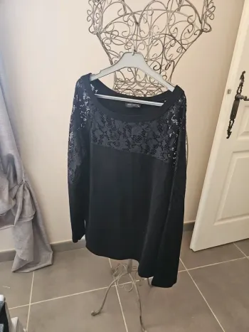 Pull fin noir