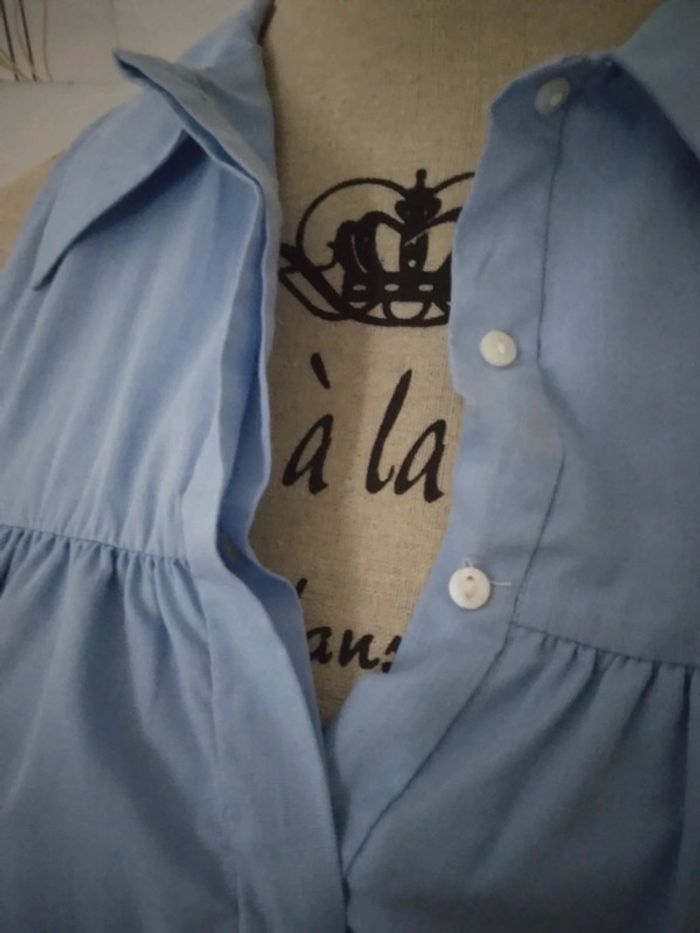 🌸Haut effet chemisier a volant Zara neuf🌸 - photo numéro 3