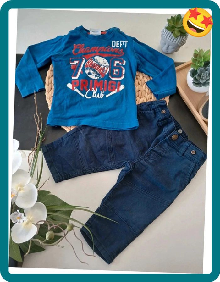 Ensemble bébé garçon Taille 9 mois🌿🦁 - photo numéro 2