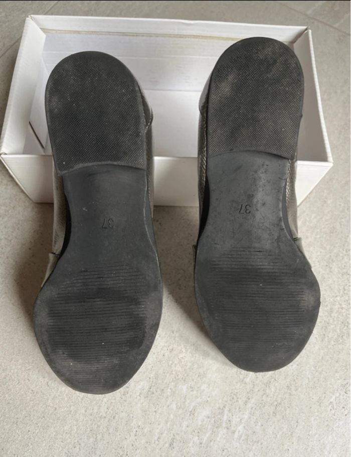 Mocassins gris argenté - photo numéro 6