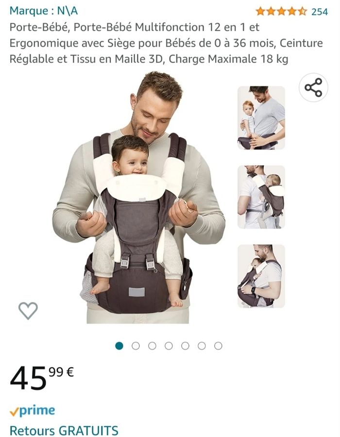 Porte bébé