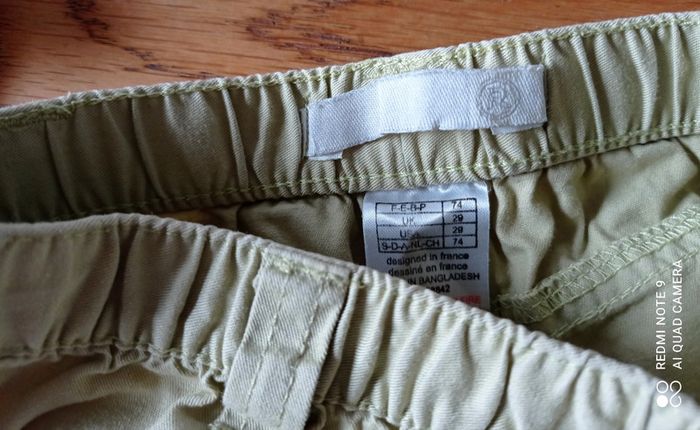 Ensemble short + t-shirt été fille, taille 12 mois - photo numéro 6