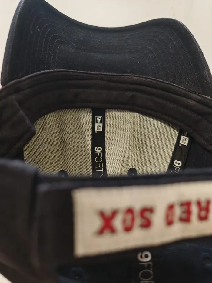 Casquette Boston Red Sox New Era 🧢 9forty réglable authentique MLB - photo numéro 5