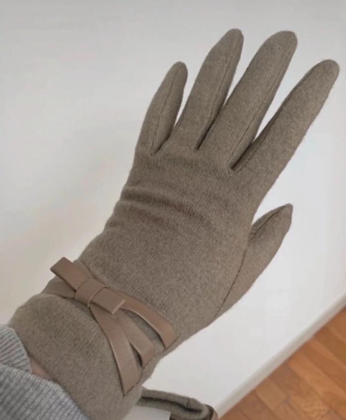Gants Camaïeu en laine mélangée - photo numéro 2