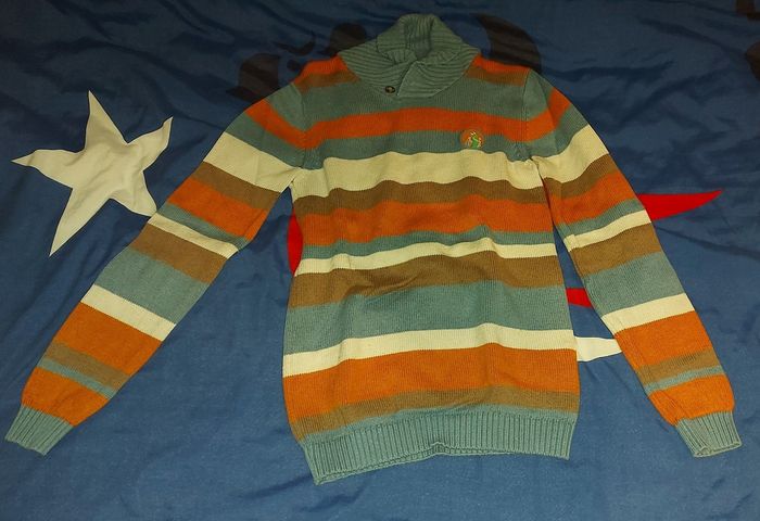 Pull col roulé garçon