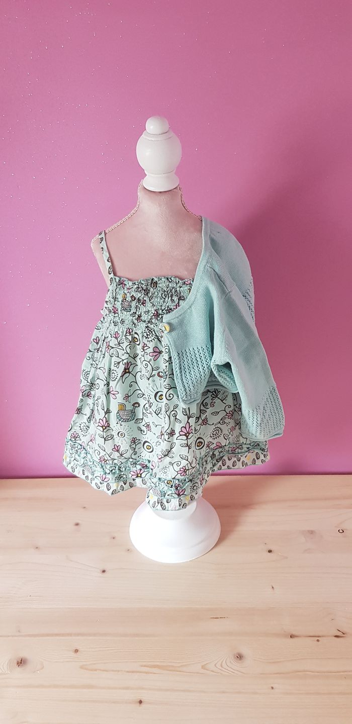 🌸 Ensemble 3 pièces - Sergent Major - 3/6 mois 🌸 - photo numéro 4