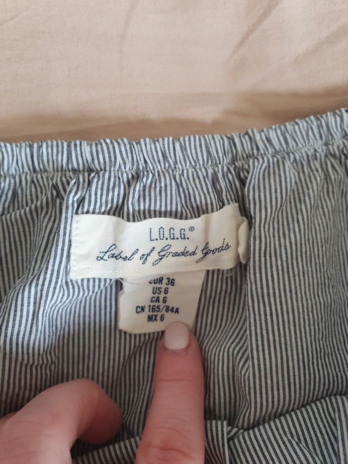 Top col bateau h&m - photo numéro 3