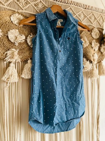 Robe à pois 7/8 ans H&M