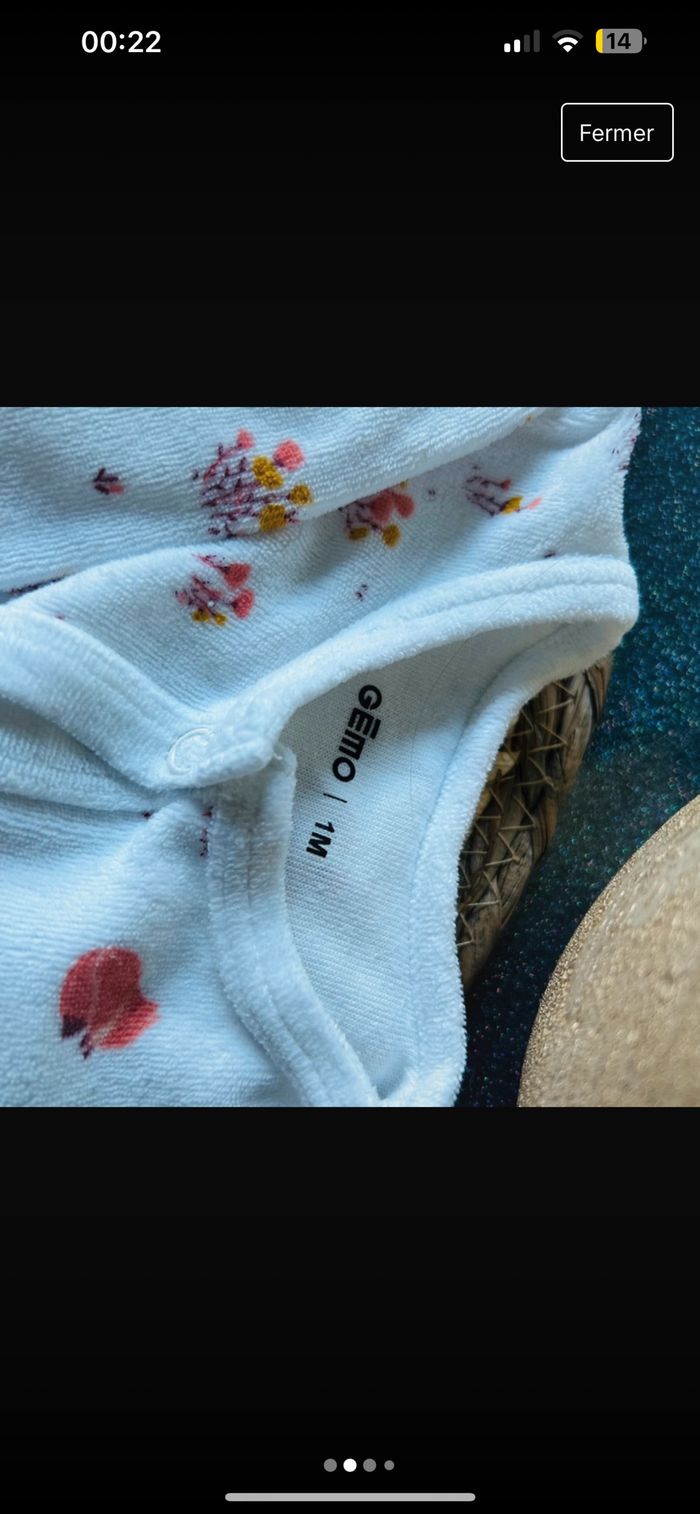 Lot de pyjama bébé fille - photo numéro 2