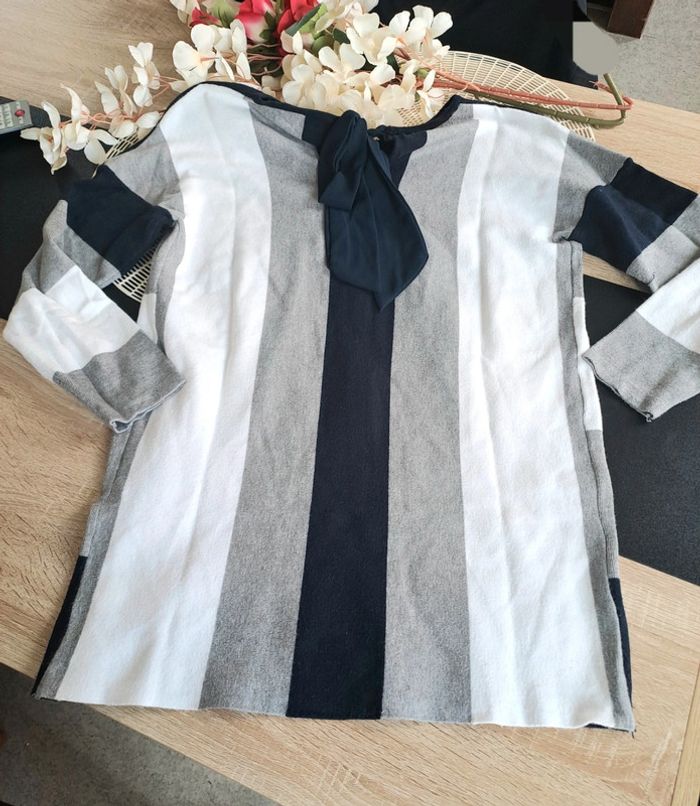 Pull, taille L, marque tricotonic - photo numéro 3