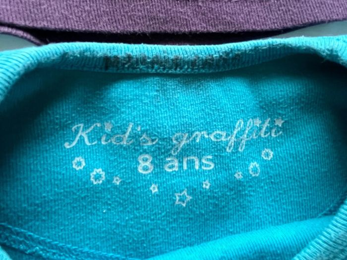Lot de 2 tee-shirts Kids Graffiti - photo numéro 2
