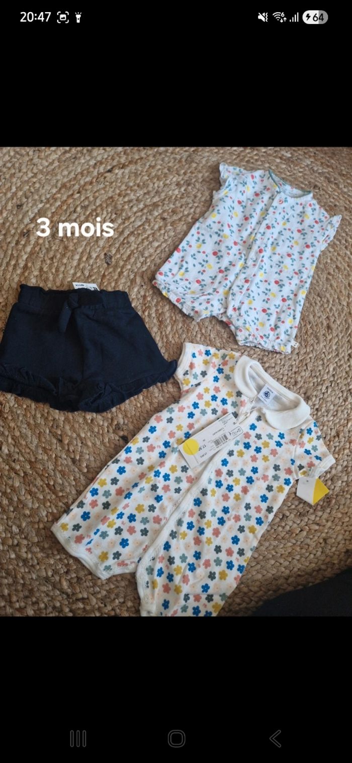 Lot vêtements bébé fille taille 3 mois - photo numéro 7