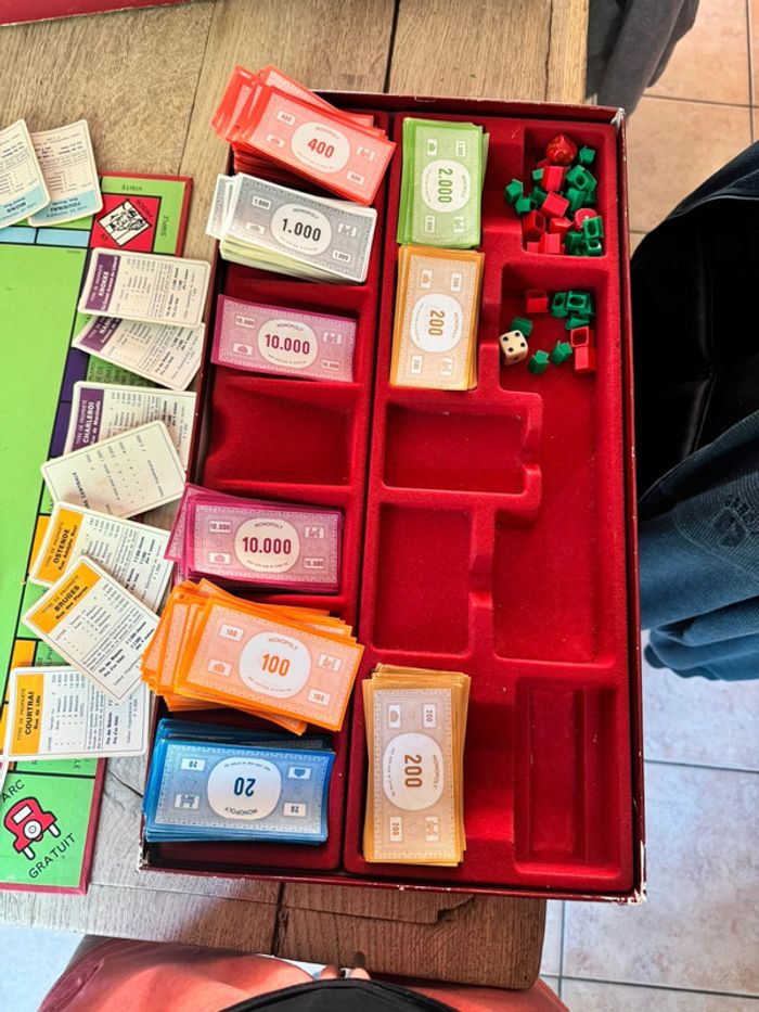 monopoly de luxe jeux miro 1985 - photo numéro 4