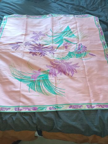 Foulard carré en soie Thaïlandaise 88x88cm