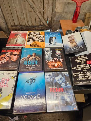Lot de 10 dvd