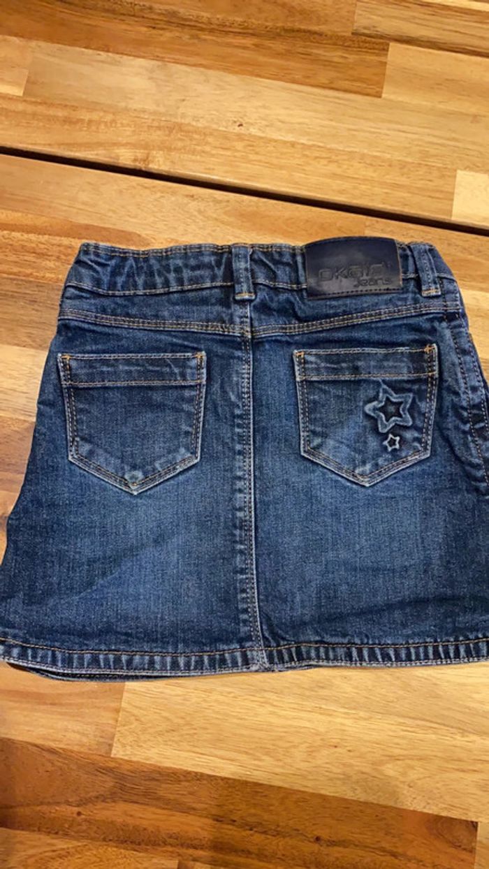 Jupe en jean bleue - photo numéro 5