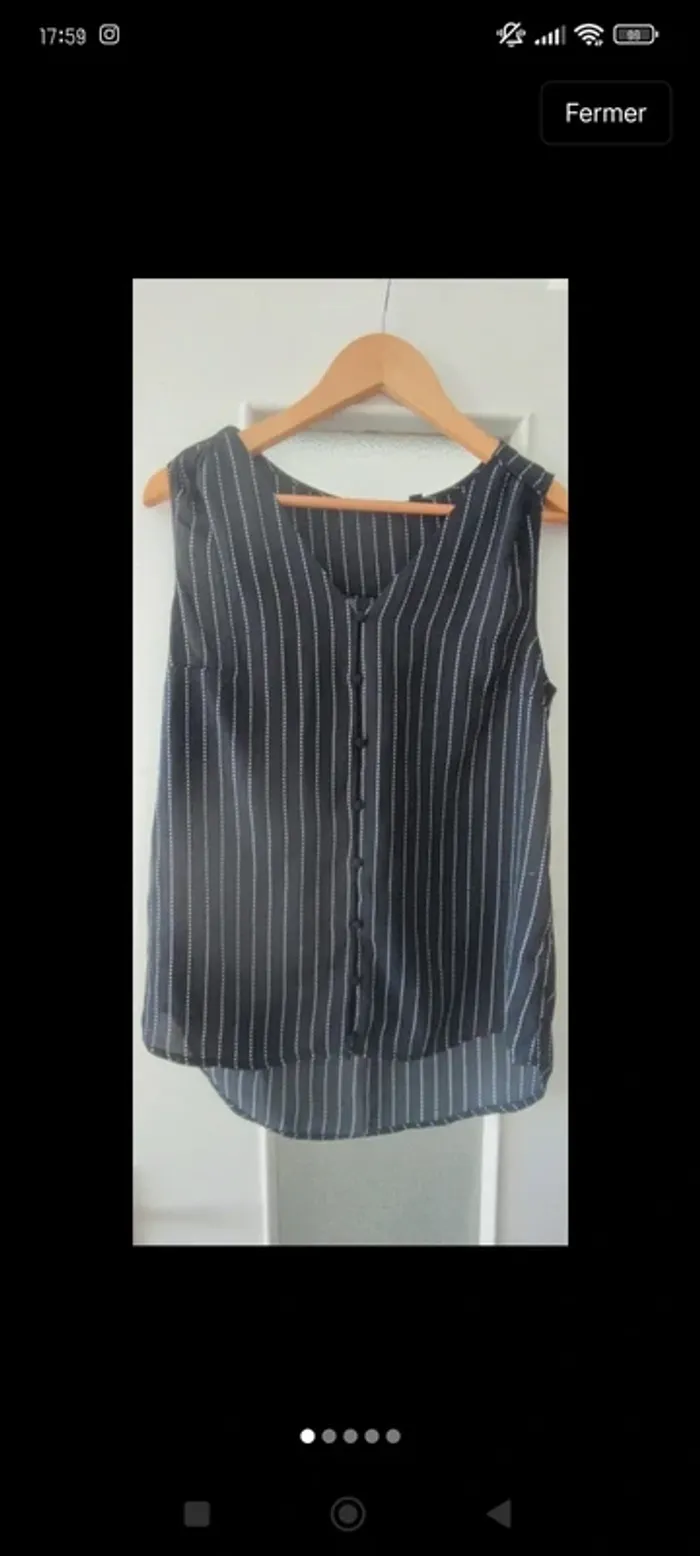 Blouse noire