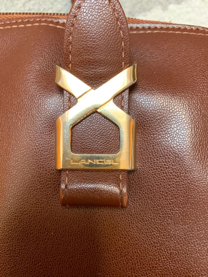 Sac à mains en cuir Lancel - photo numéro 4