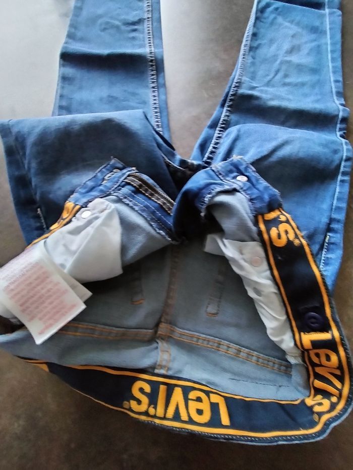 Jean slim bleu 14 ans Levi's - photo numéro 4