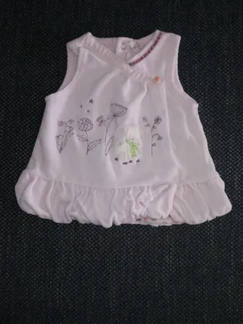 Jolie petite robe naissance, bébé fille