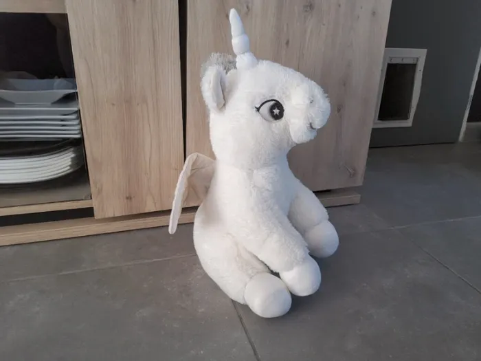 Peluche licorne géante 75cm - photo numéro 9