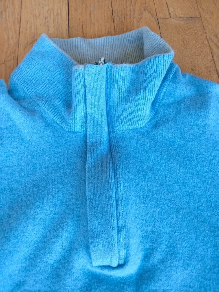 Pull homme laine (80%) et cachemire (10%) taille M , marque Gran Sasso Made in Italy - photo numéro 10