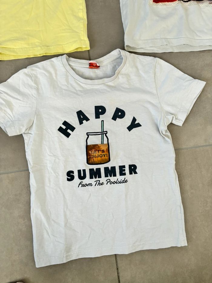 Lot 5 tee shirt tape à l’œil 10 ans +2 cadeaux - photo numéro 2