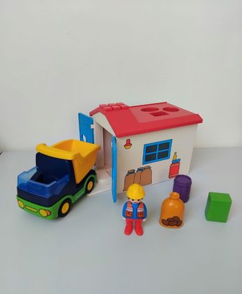 PLAYMOBIL 123 Garage et Camion 6759 Complet 🚛