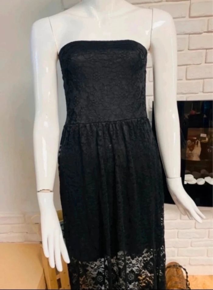 Robe longue le dentelle neuve H&M taille M - photo numéro 8