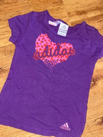 T shirt adidas violet