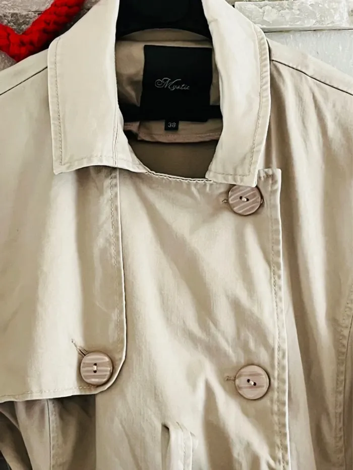 Trench beige femme Mystic - photo numéro 2