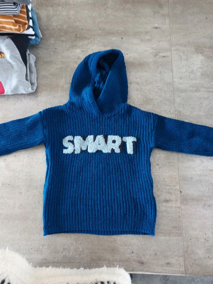 Gros pull en laine 3 ans