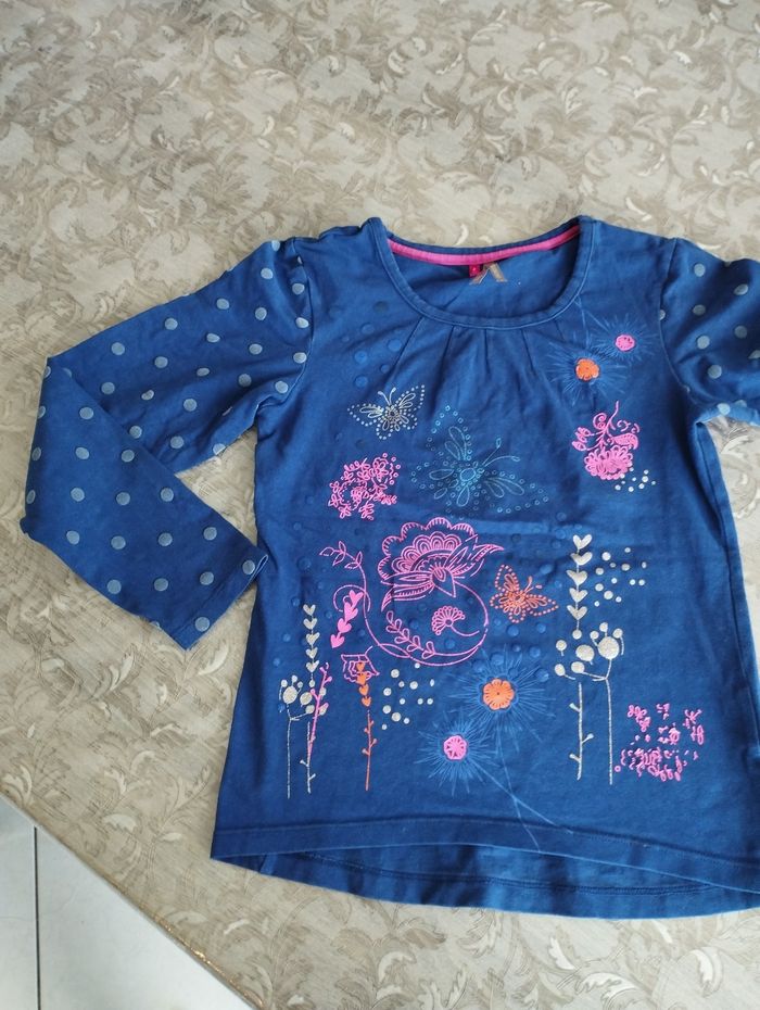 T shirt ml Orchestra 8 ans fille