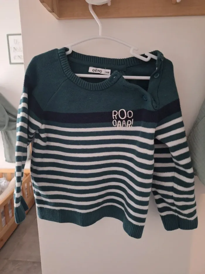 Pull gémo 24mois