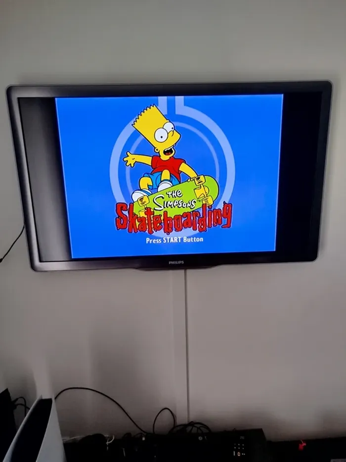 The Simpsons skateboarding PlayStation 2 ps2 complet - photo numéro 11
